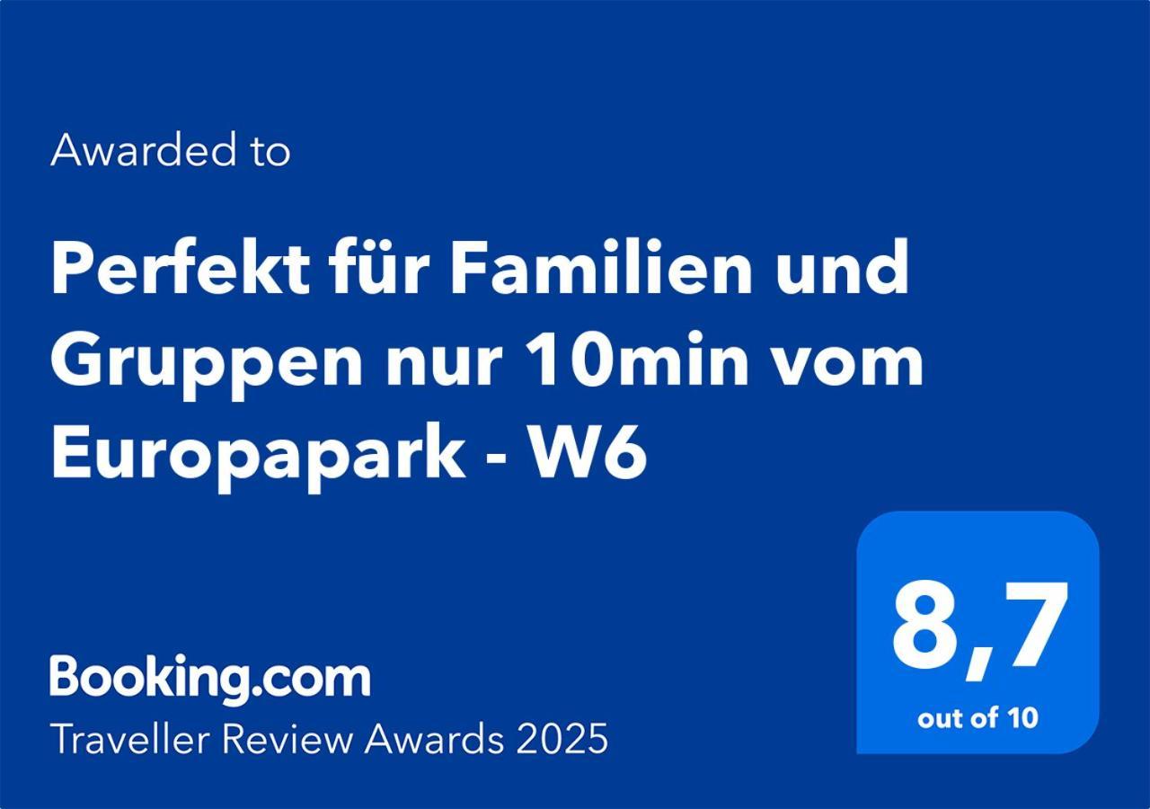 Apartmán Perfekt Fuer Familien Und Gruppen Nur 10Min Vom Europapark - W6 Ettenheim Exteriér fotografie